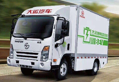 大運(yùn)純電動(dòng)冷藏車